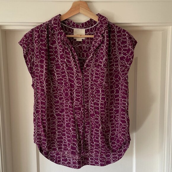 Maeve button down raffine top - Picture 3 of 6